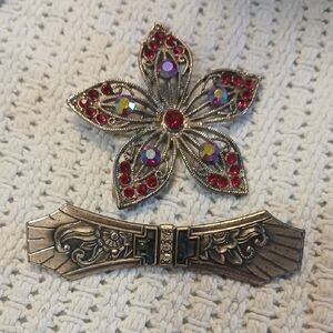 2 Stunning Vintage Brooches